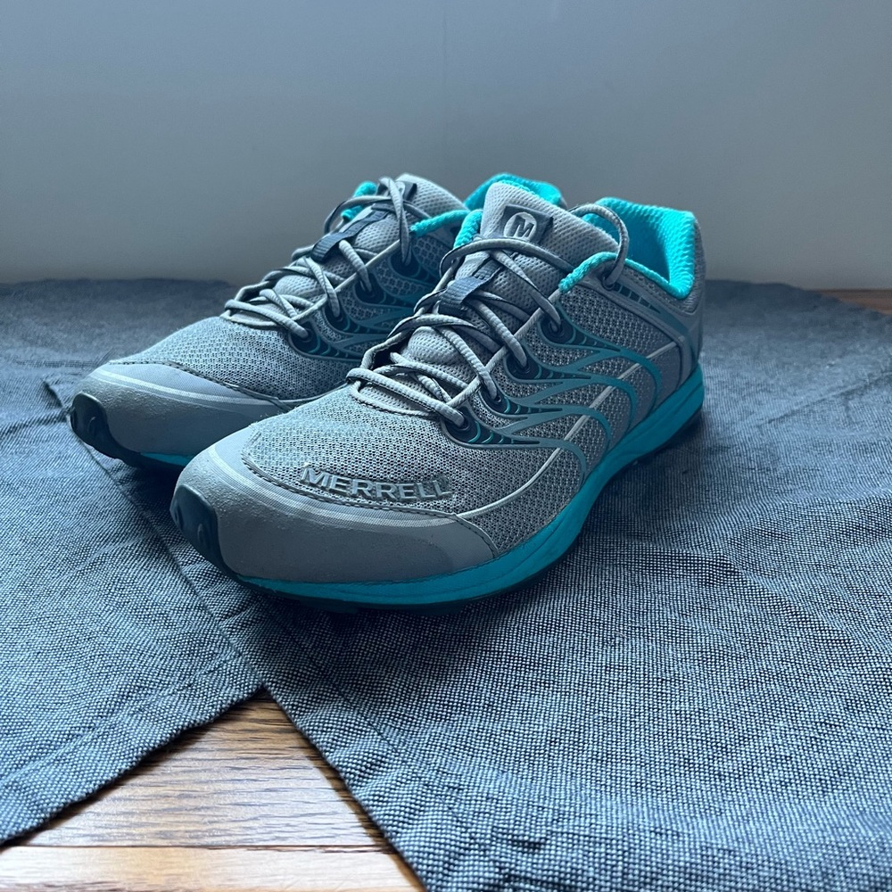 Merrell Wild Dove Teal Sneakers womens 9.5